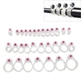 thumbnail image 2 of Misright Rod Wire Silicone Rings Outdoor Fishing Accessories Fishing Line Guide Rings, 2 of 15