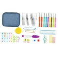 thumbnail image 4 of OULII 72Pcs Knitting Crochet Accessories Kit Plastic Crochet Hooks for Yarn Knitting Tools Beginners DIY Kit, 4 of 8