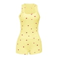 thumbnail image 5 of Laipiong Womens Short Sets 2 Piece Funny Cute Heart Print Sleeveless Tank Top and Shorts Pajama Soft Sleepwear Outfits 2 piece sets for women, 5 of 6