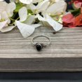 thumbnail image 2 of Chamunda Jeweller Stacking Blue Onyx Ring, 925 Sterling Silver, 2 of 6