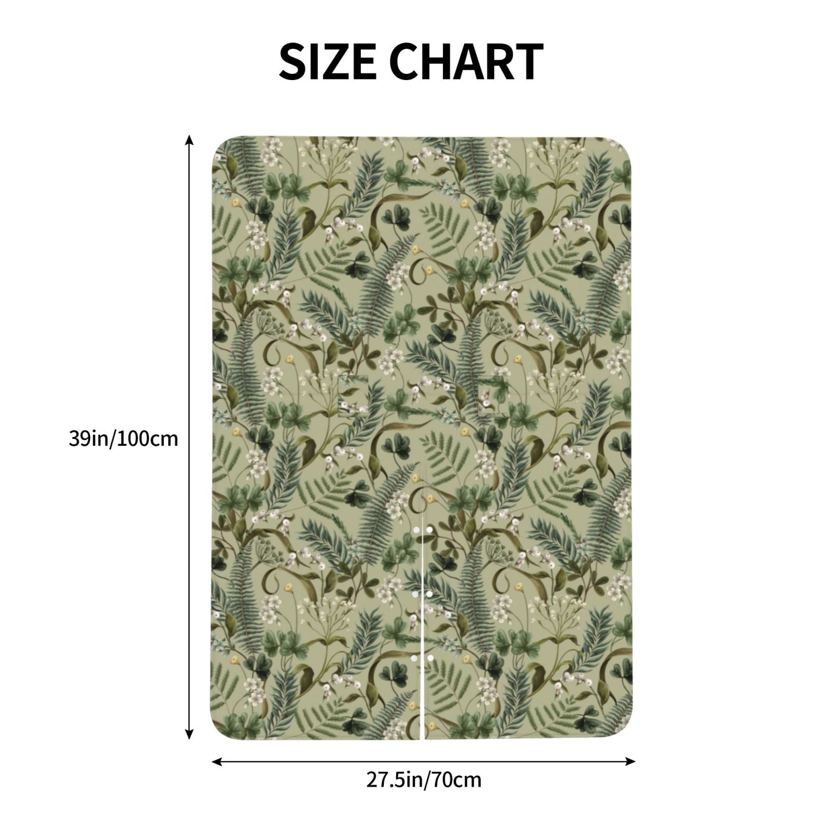 Naloa Tropical Plants Green Baby Car Seat Cover, Breathable Baby Carrier Cover, Multiuse Baby Carrier Cover & Nursing Breastfeeding Cover