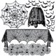 thumbnail image 1 of Halloween Tablecloth Table Runner Fireplace Scarf Lampshade Halloween Set Combination Halloween Decoration Afortunado Sencillez, 1 of 5