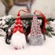 thumbnail image 3 of Adornos colgantes de árbol de Navidad hechos a mano, Tomte sueco, Gnomo de Navidad, colgantes de muñecos de peluche sin rostro para decoración navideña, 2023, 3 of 4