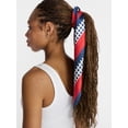 thumbnail image 5 of No Boundaries Women's Americana Print Square Scarf, 5 of 6