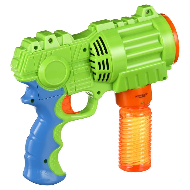 Play Day Bubble Bazooka – Handheld Bubble Gun, Includes Bubble Blast  Solution