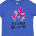 thumbnail image 4 of Inktastic My Nana Loves Me with Two Flamingos Boys or Girls Toddler T-Shirt, 4 of 5