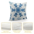 thumbnail image 4 of Throw Pillow Cover Blue Christmas and New Year Beautiful Inches Pillowcase Home Decorative Square Pillow Case Cushion Cover, 4 of 5