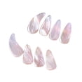 thumbnail image 1 of Fiocias 8 Pieces Guzheng Finger Picks for Adult Curved Double Sided Nail Covers Finger Nail Protectors Sturdy Compact Material Comfortable Design Suitable for Learning Performance String style A, 1 of 8