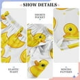 thumbnail image 6 of FORMRS Kids Pajama Pants with Pockets Size 6-8Y Boys Lounge Sleep Bottoms, Yellow Rubber Ducks, 6 of 8
