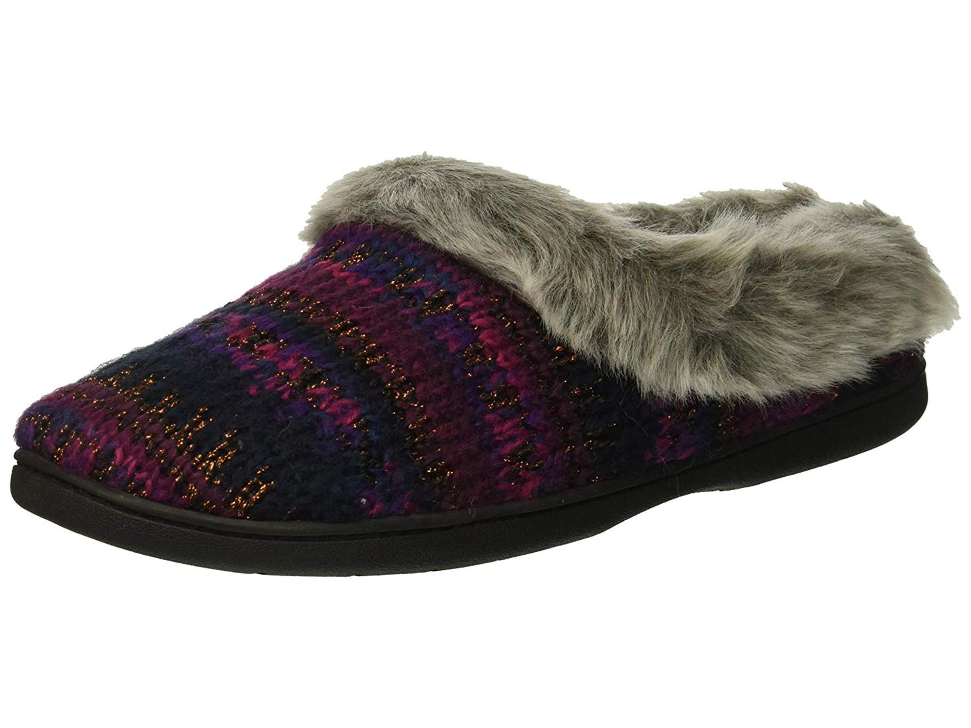 Dearfoams Womens Knit Clog Slipper 50935 Shoes Mules Clogs