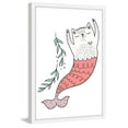 thumbnail image 6 of Marmont Hill Purrmaid 3 Framed Painting Print, 6 of 6