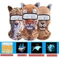thumbnail image 3 of 3D Animal Balaclava Bicycle Cycling Ski Hats Party Cat Dog Full Face Mask Funny Neck Gaiter Windproof Soft Animal with Ears Hats, 3 of 10