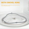 thumbnail image 4 of Microwave Turntable Spinner Ring Glass Plate Tray Support Holder Replacement Inner Ring For Microwave Oven Accessories, 4 of 8