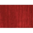 thumbnail image 1 of Ahgly Company Indoor Rectangle Abstract Orange Contemporary Area Rugs, 6' x 9', 1 of 1