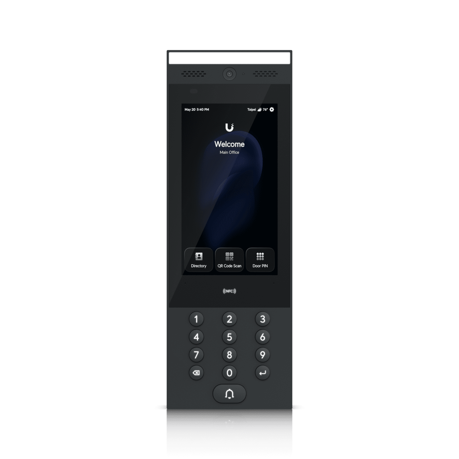 Ubiquiti UniFi G3 - IP intercom station - with camera - wired, wireless - NFC, Bluetooth 4.2 - 13.56 MHz - 10/100/1000 Ethernet