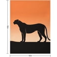 thumbnail image 2 of Flannel Throw Blanket 60"x80" - Ultra Soft Plush Blankets for Couch, Bed, Camping - Lightweight Cheetah Blanket for Women, Men, Gift, Machine Washable, 2 of 6