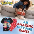 thumbnail image 2 of Conjunto de pijama Pokémon Boys Lounge Wear, camiseta y pantalones largos de 5 a 6 años, 2 of 5