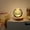 D, variant on C Crystal Ball Night Light With Led Warm Light Wood Base For Kids Room Decor