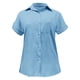 thumbnail image 3 of Camisa Blusa básica para mujer Blusa de lino de algodón con traje de vacaciones con bolsillo (Azul M) Cgtredaw Azul T M para Mujer, 3 of 8