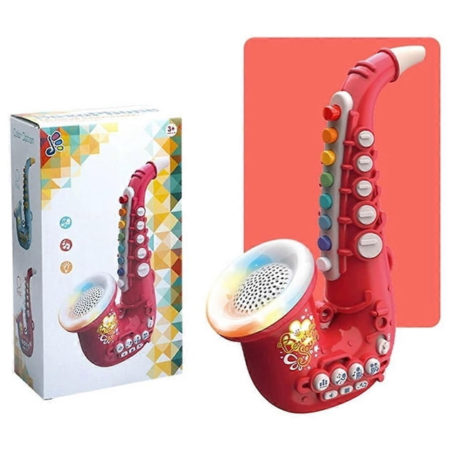 Musical Instrument Kids Toy Saxophone for Preschool Toddlers Educational Learning Music Development