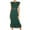 Green, variant on Bigersell Casual Dresses for Women Fashion Women Tight Sleeveless Lace Splice Ruffled Flounce Round Neck Dress Women Boho Dress Style 8819, Female Extra long Dresses XXL