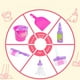 thumbnail image 5 of Mini Juego de Limpieza para Niños Juego de Barrido Escoba Recogedor Fregona Kit de Juguete ANGGREK, 5 of 8