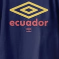thumbnail image 3 of Umbro Kids Ecuador Diamond Logo T Shirt (Navy, XS-XL), 3 of 4