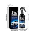 thumbnail image 3 of Homenest 100ml Nano Ceramic Coating Spray for Cars, Hydrophobic Paint Sealant Car Scratch Repair, Liquid Glass Polish Anti-Oxidation Coating for Auto Detailing, 3 of 9