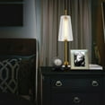thumbnail image 2 of VONN Toscana 20" ETL Certified Integrated LED Table Lamp in Antique Brass, 2 of 2