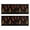 Spooky Halloween Faces, variant on Kitchen Rugs Sets Of 2,Spooky Halloween Pattern Anti Fatigue Kitchen Mat Rugs Non Slip Washable,Decorative Kitchen Floor Mats for Kitchen,Sink,Laundry,17"X47"