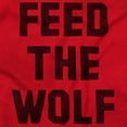 thumbnail image 2 of Feed The Wolf Sarcastic Hangry Gym Plus Size Graphic Tank Top Brisco Brands 3X, 2 of 5