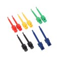 thumbnail image 4 of 2Pcs Test Crochet Mini Pince Test Sonde Légèreté Outils de Mesure Crocodile Clips Circuit de Mesure Accessoire Jaune, 4 of 8