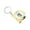 Golden, variant on Mini Tape Measure Keychain Portable And Retractable With Slide Lock Suitable For Prize Bag Filler Office Home And Daily Measuring Tasks