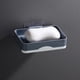 thumbnail image 1 of Jabonera de pared | Jabonera giratoria de 1 a 4 niveles con ventosas autoadhesivas para baño y cocina | Dispensador de jabón de plástico gris, 1 of 7