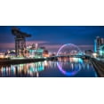 thumbnail image 2 of Frank, Assaf 32x18 White Modern Wood Framed Museum Art Print Titled - AF20121004 Glasgow 230XC10, 2 of 4