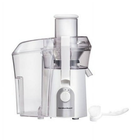 Hamilton Beach Big Mouth 800 W 14 fl oz Electric Juicer, Glossy White