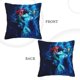 thumbnail image 3 of Funda de cojín de pana suave Ariel, 18 x 18 pulgadas, funda de almohada decorativa para sofá, dormitorio, cama, silla y sala de estar, 3 of 8