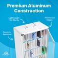 thumbnail image 3 of Cell Phone Locker PRIMERIVER 36 Slots Aluminum Cabinet, 3 of 8