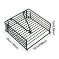 thumbnail image 3 of asddcavvf Napkin Holder Tissue Storage Living Room Home Bedroom Western Dining Room Square Flat Paper Towel Holder Large Rubber Mats for Stainless Steel over Dry Rack Rolling, 3 of 9