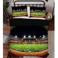 thumbnail image 3 of 3D Valencia Football Field Spectator Seats Lamplight Quilt Cover Set Bedding, 3 of 3