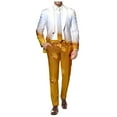 thumbnail image 3 of Zylarhe Men's Oktoberfest Printed Suit Set Trousers Tops Jacket Suit with Jacket, 3 of 5