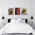 thumbnail image 4 of Hieng Black Wall Art African Woman Canvas Wall Decor Unframed American Black Women Wall Art Black Female Print Pictures Fashion Abstract Poster for Home Bedroom Bathroom Unframed, 4 of 6