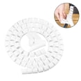 thumbnail image 4 of New 1\.5/2M Cable Wire Organizer Spiral Tube Cable Winder Cord Flexible Management Wire Storage Pipe White 10mm*2m+clip 10mm, 4 of 9