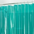 thumbnail image 2 of InterDesign Vinyl Shower Curtain Liner, Long 72" x 84", Deep Teal, 2 of 2