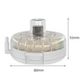 thumbnail image 5 of Tnobhg Aquarium Small Fish Tank Filter Ultrathin Quiet Submersible Aeration Filter Multifunctional Sponge Turtle Tank Round Filter, 5 of 7