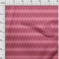thumbnail image 2 of oneOone Cotton Jersey Medium Pink Fabric Stripe & Swirl Block Dress Material Fabric Print Fabric By The Yard 58 Inch Wide, 2 of 4
