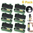 thumbnail image 2 of From Xiao Bei strict selection 1-6PCS Mini Portable LED Flashlight COB Light Telescopic Zoom Torch USB Rechargeable Tactical Camping Hiking Emergency Lantern, 2 of 7
