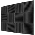 thumbnail image 1 of 12 Uds. Paneles de aislamiento acústico de espuma de 300x300x25mm para cuñas de estudio de insonorización de barra KTV, 1 of 5