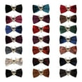 thumbnail image 4 of Adult Bowknot Ties Knot Neck Tie for Uniform Cute Necktie Suits Sweet Simple Lazy Person Student Boys Christmas Tie, 4 of 5