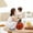 White_Hot#5757, variant on Family Figurines Resin Sculpture – Heartwarming Parents and Ornament for Living Room Home Decor, Mother's Day, Father's Day, Housewarming Gift